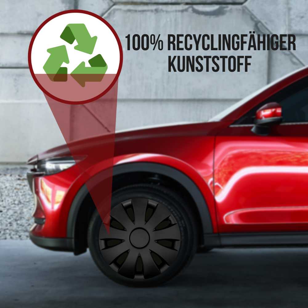 Albrecht Aura Radkappen – 13–16 Zoll, 4er-Set