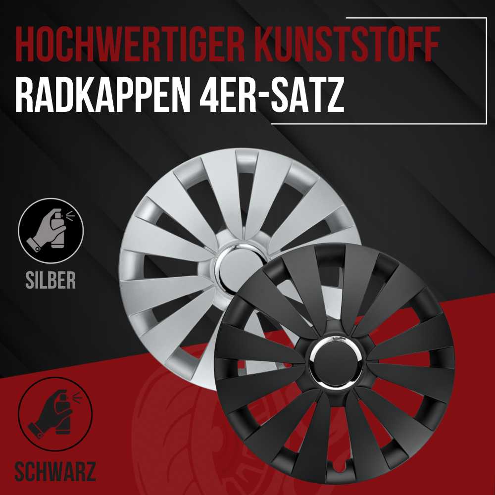 Albrecht Sky Radkappen – 14–16 Zoll, 4er-Set