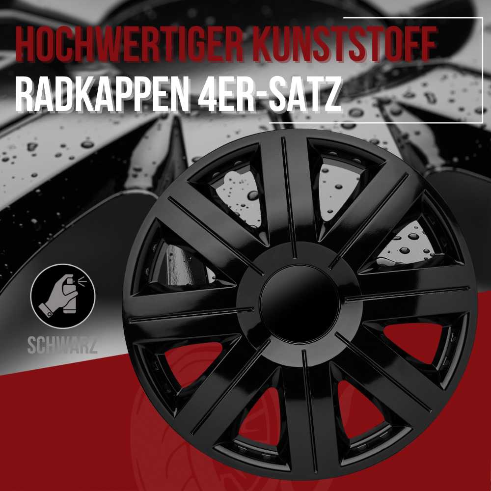 Albrecht Cosmos Radkappen – 13–16 Zoll, 4er-Set