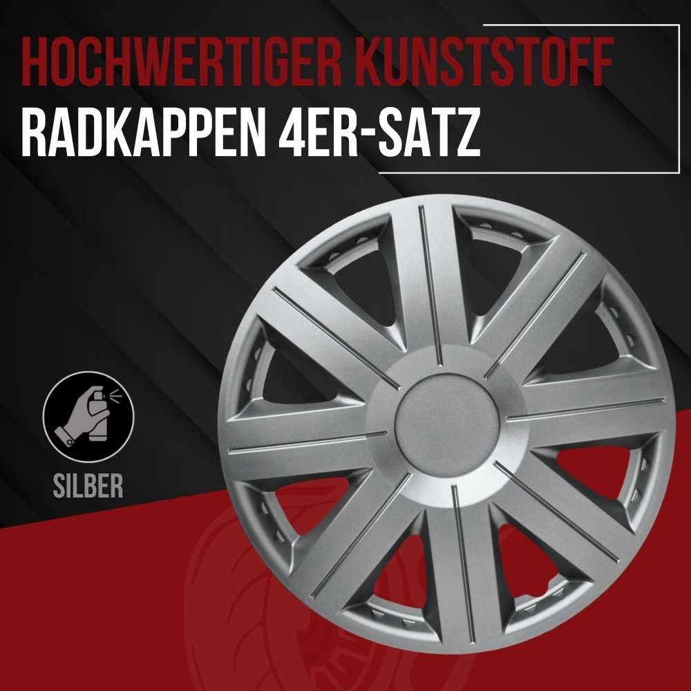 Albrecht Cosmos Radkappen – 13–16 Zoll, 4er-Set